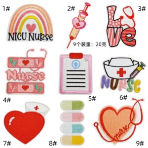 Medical Cloth Stickers (9 Pack)