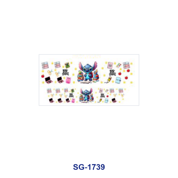 oly-9783d4de55be8881fa630886f968cfe8 Wholesale 8pcs Assorted Cartoon Prints 3oz Cup Stickers Wrap OLY Exclusive