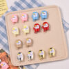 oly-97ac9e507f5f9936047747e378937b91 Wholesale Khaki Glove Charm Pendant Beads DIY Jewelry Making Craft Supply