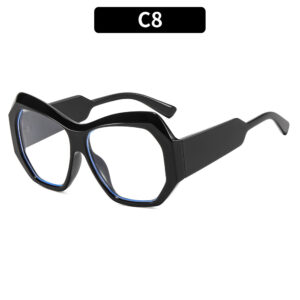 C8-black frame white film
