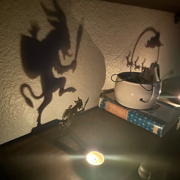 oly-97e2dd579abd8ca339abe369ef1b343c Wholesale Halloween Funny Shadow Stand Stainless Steel Candle Holder Devil Projection Lamp Desk Decor for Office Party Gift