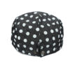 Wholesale Black Polka Dot Beret Hat Adjustable Breathable Summer Fashion Accessory