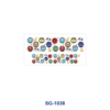 oly-97f5275337e4db0445f335229d91906e Wholesale 8pcs Mixed Sunflower Strawberry Fruit Cute Cartoon Character Letter Heart Print 3oz Cup Stickers Wrap OLY Exclusive