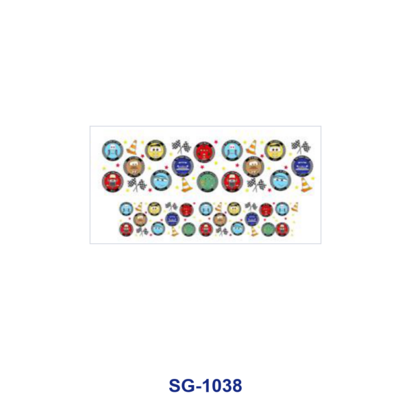 oly-97f5275337e4db0445f335229d91906e Wholesale 8pcs Mixed Sunflower Strawberry Fruit Cute Cartoon Character Letter Heart Print 3oz Cup Stickers Wrap OLY Exclusive