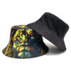 Wholesale Lion Print Reversible Bucket Hat Sun Protection Casual Fashion Accessory