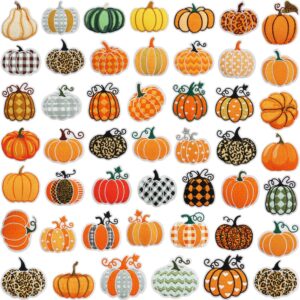 oly-9814c6c40a249ac7980bc163e28a0518 Wholesale Pumpkin Leopard Embroidered Iron-On Patch Fashion Accessory for DIY Clothing Bag Decor Boutique Gift