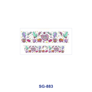 SG-883 / 8pcs / 16*7cm