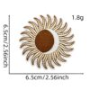 oly-981a54d7916de16257e0279270db5d26 Wholesale Bohemian Style Iron-On Polyester Patches for Coat Decoration DIY Gift