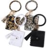 Wholesale American Country Style PU Leather Tassel Bracelet Keychain Card Holder Fashion Accessory Gift for Everyday Wear