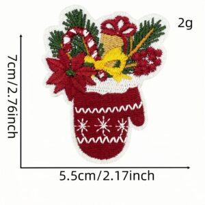Christmas cloth stickers 34 #