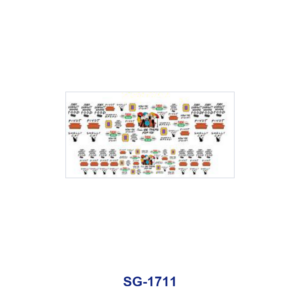 SG-1711 / 8pcs / 16*7cm