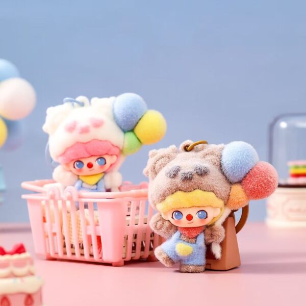 Wholesale Flexible Rubber Cute Cartoon Doll Keychain Backpack Pendant Gift
