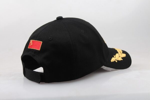 oly-984e19413cc29d9477c1263e85b6ac7a Wholesale Soviet Flag Design Baseball Cap Red Adjustable Summer Hat Commemorative Gift