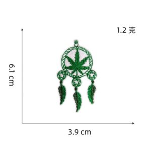 6# wind chime cloth sticker