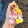 Wholesale Acrylic Keychain Bag Charm Cute Sand Bottle for Casual Gift OLY Exclusive
