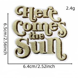 English cloth sticker 4#