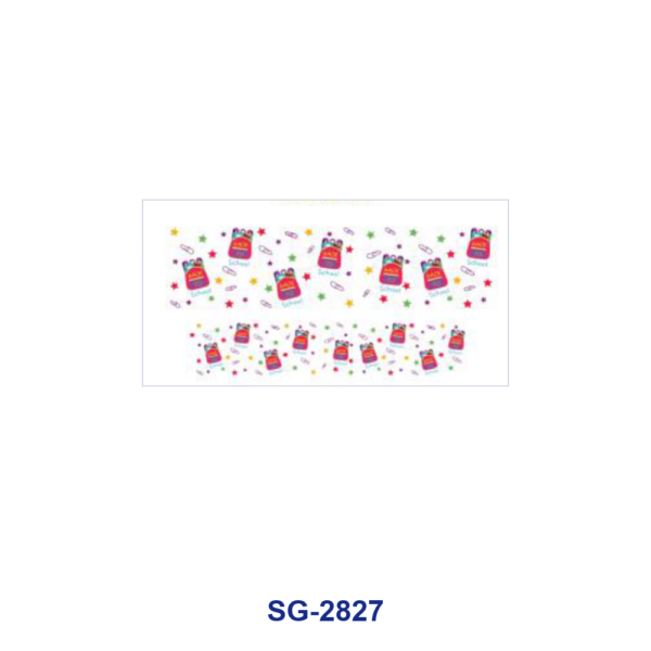 oly-989dfaff2faca4ad55401823a57c6424 Wholesale 8pcs Back To School Stationery Print 3oz Cup Stickers Wrap OLY Exclusive