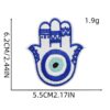 Wholesale Evil Eye Embroidered Patch Decorative Iron-On Applique Fashion Accessory Party Gift Boutique Resale
