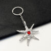 oly-98e2e5994a088296f38d0af4697a6470 Wholesale Trendy Irregular Starfish Heart Pendant Keychain Zinc Alloy Car Key Accessory