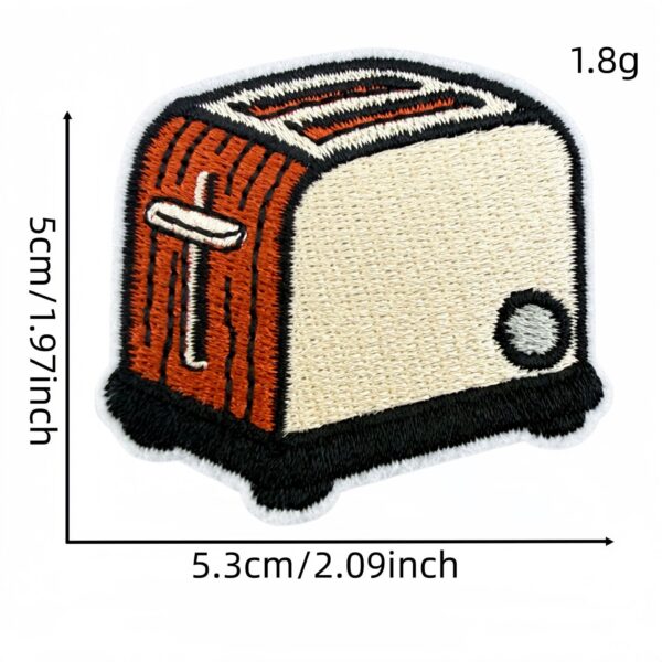 Wholesale Warm Home Embroidered Iron-On Patches 32pc DIY Decorative Home Decor Accent Gift