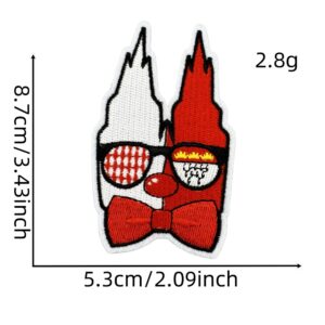 Glasses cloth stickers 6 #