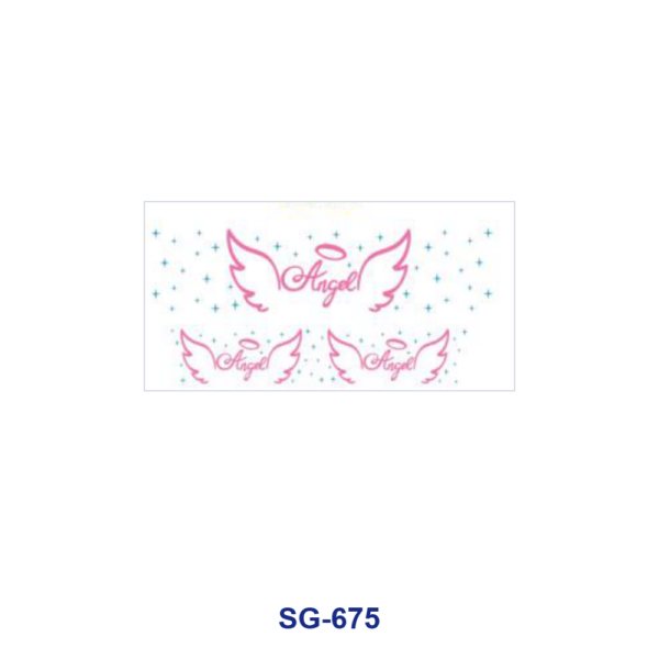 Wholesale 8pcs Pastel Tiny Floral Doodle 3oz Tumbler Stickers Wrap OLY Exclusive