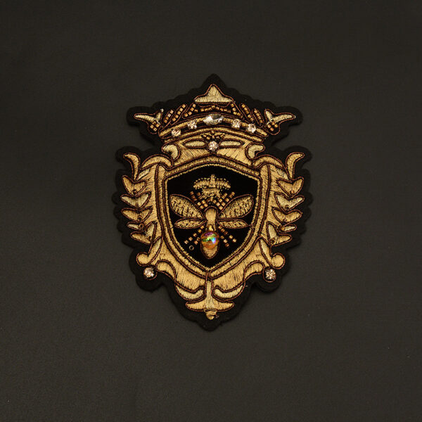 oly-991c446a4c62654b29ff28ae83cd0413 Wholesale European Style 3D Embroidered Brooch Pin - Chic Fashion Accessory for Suit