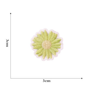 Self-adhesive Daisy Green 3cm
