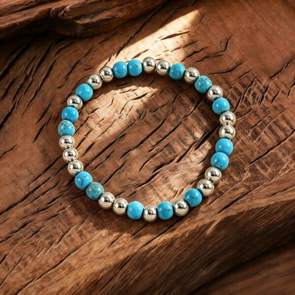 oly-992cdb0a17b51ce6b7b55581a0fb0833 Wholesale Retro Turquoise Cactus Pendant Bracelet Set Bohemian Jewelry Accessory Gift