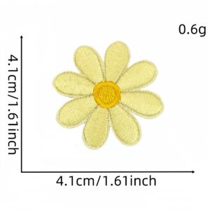 Light yellow medium cloth patch 6 #