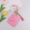 oly-99437e46e433cc1b55354f32576f5904 Wholesale Silicone Keychain Trendy Car Key Accessory Decorative Key Ring for Women Pink Boutique Resale