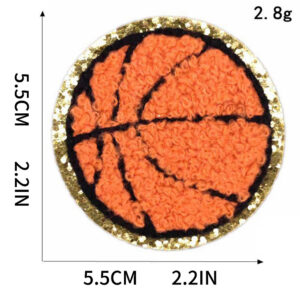 Hot melt glue*orange*round*basketball