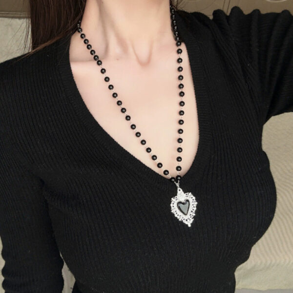 Wholesale Metal Layering Cross Pendant Necklace for Women Gothic Y2K Style Jewelry Accessory