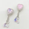 oly-99988d850b2e9d0b812e8111155b2f63 Wholesale Alloy Heart Tassel Loose Beads Mixed Color Love Design for DIY Phone Chains Key Chains Bag Charm Jewelry Accessory Party Gift
