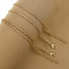 oly-99ac0d4ff3721e69ce702fd735c6c270 Wholesale Electroplated Iron O-Shape Chain Necklace for DIY Jewelry Making