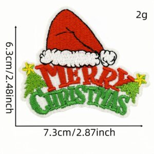 Holiday cloth stickers 32 #
