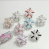 oly-99e36883a91d4675ed9cfcdd64f3337a Wholesale Electroplated Alloy Double Sided Diamond Small Windmill Pendant Keychain DIY Craft Supply