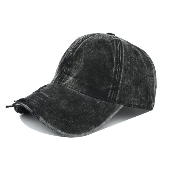oly-99f4b3c1316031976588ebc0ad63b95a Wholesale Washed Distressed Denim Baseball Cap Korean Street Style Unisex Everyday Gift