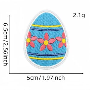 Easter egg cloth stickers 29#