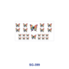 Wholesale 8pcs Minimalist Cartoon Butterfly 3oz Tumbler Stickers Wrap OLY Exclusive