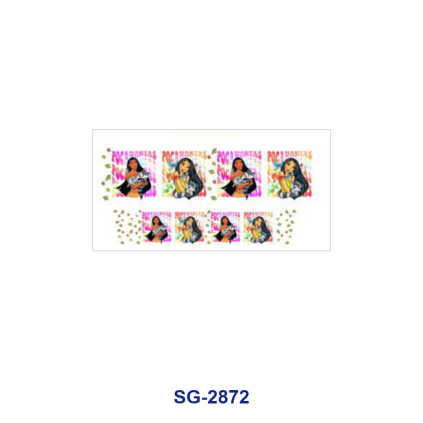 Wholesale 8pcs Fairytale Cartoon Character Mixed Print 3oz Cup Stickers Wrap OLY Exclusive