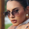 oly-9a11bd7c3e84974d919d82508b8a18ef Wholesale Fashion Unisex Sunglasses UV400 Black Frame Grey Lens Resale Accessory