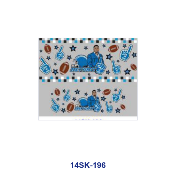 oly-9a1344f9c5ba1973404d2e00f218be3e Wholesale 2/4/8pcs Football Theme Mini Cup Keychain Sticker