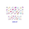 oly-9a617c8368cbfc4dd216929fce1012ac Wholesale 8pcs Cute Mini Doodle Element Mini Keychain Sticker