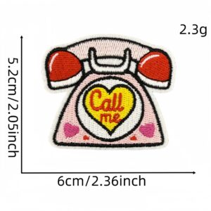 Trendy pattern slogan cloth stickers 12#