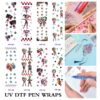 oly-9a909319b63c01d832bce564e2d0d8ac Wholesale 2/8/16 pcs UV DTF Stickers Goth Theme Pen and Bookmark Stickers