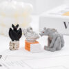 oly-9a9699aed576c4b4097183ddee76feae Wholesale Resin Cartoon Werewolf Figurine Halloween Car Desk Decoration