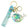 Wholesale Acrylic Keychain Quicksand Whale Bag Charm
