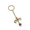 oly-9ab4fd3de39ab2b942c0afb50a6c906b Wholesale Men's Golden Flame Retro Cross Keychain Pendant for Car Keys Fashion Accessory