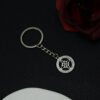 Wholesale Celtic Knot Keychain Silver Rhinestone Design Bag Charm Car Key Decorative Accessory Gift